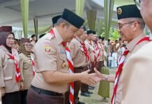 Sariyansyah Ismail Apresiasi Semangat Pramuka dalam Membangun Kedisiplinan