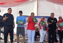 Didukung Bank Sumsel Babel, Kawan HD Gelar Jalan Sehat dan Tebar Door Prize