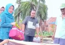 Camat Plaju Turun Langsung, Pastikan Warga Korban Rumah Roboh Tertangani