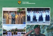 Dandim 0418/Palembang Tanamkan Semangat Nasionalisme dan Mimpi Besar kepada Pelajar SMP Negeri 19 Palembang