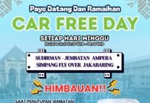Camat Jakabaring: CFD Jadi Ruang Sehat dan Produktif, Warga Diajak Ramaikan Mulai Pekan Ini