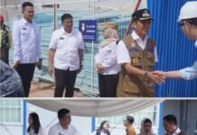 Plt Camat Kertapati Perkuat Sinergi dalam Kunjungan Menteri LH di Palembang