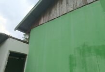 TMMD Kodim 0418/Palembang Rampungkan Tahap Pengecatan Rumah Ibu Suwarni