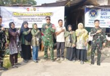 TMMD Kodim 0418/Palembang Hadirkan Layanan Posyandu, Wujud Nyata Kepedulian TNI terhadap Kesehatan Ibu dan Anak