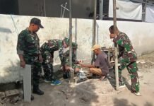 Satgas TMMD Kodim 0418/Palembang Percepat Pembangunan Sumur Bor, Akses Air Bersih di Rumah Tahfidz Kian Dekat