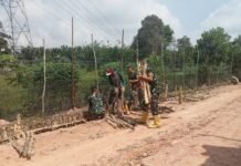 Cerucuk Gelam Dipasang, Satgas TMMD Kodim 0418/Palembang Perkuat Jalan 750 Meter di Talang Jambe