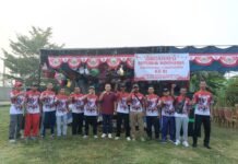 Semarak HUT ke-81 RI, RT 16 RW 07 Gelar Jalan Sehat, Dibuka Langsung Camat Sematang Borang