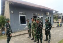 Apel Pagi Hari Ke-19 TMMD Ke-129, Satgas Kodim 0418/Palembang Mantapkan Kesiapan Personel Sebelum Turun ke Lapangan