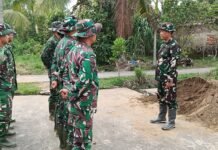 Disiplin Jadi Modal Pengabdian, Satgas TMMD Matangkan Kesiapan Jelang Pengerjaan Sasaran