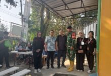 Belajar Langsung di Poskotis, Mahasiswa FK Unsri Kenali Kiprah TMMD Kodim 0418/Palembang