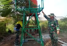 Uji Fungsi Dilakukan, Satgas TMMD Kodim 0418/Palembang Pastikan Sumur Bor Mushola Hidayatullah Siap Digunakan