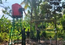 Satgas TMMD Ke-129 Kodim 0418/Palembang Pastikan Sarana Air Bersih Kampung Kreatif Pelangi Siap Dimanfaatkan