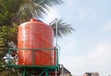 Hari Ke-21 TMMD Ke-129, Satgas Kodim 0418/Palembang Pastikan Tower Tandon Sumur Bor Mushola Hidayatullah Siap Digunakan