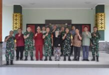Kunjungan Tim Wasev ke Kodim 0418/Palembang Jadi Momentum Evaluasi Pelaksanaan TMMD ke-129
