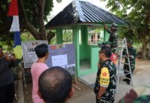 Pastikan Manfaat untuk Warga, Katim Wasev TMMD ke-129 Tinjau Sumur Bor di Talang Betutu