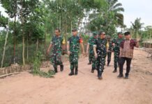 Progres Jalan TMMD ke-129 Kodim 0418/Palembang Ditinjau Tim Wasev, Dorong Konektivitas dan Ekonomi Masyarakat