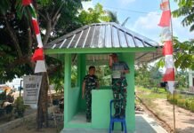 Bukan Sekadar Bangunan, Pos Kamling TMMD ke-129 Jadi Wadah Warga Jaga Keamanan
