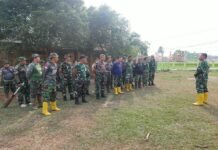 Talang Jambe Dibersihkan, TMMD ke-129 Kodim 0418/Palembang Masuki Persiapan Akhir