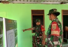 H-1 Penutupan TMMD ke-129 Kodim 0418/Palembang, RTLH Bapak Karyo Masuki Tahap Akhir