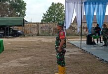 Wadan Satgas Cek Langsung Gladi Penutupan TMMD ke-129 Kodim 0418/Palembang